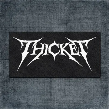 Thicket Back Patch, Thicked Logo Big Back Patch
