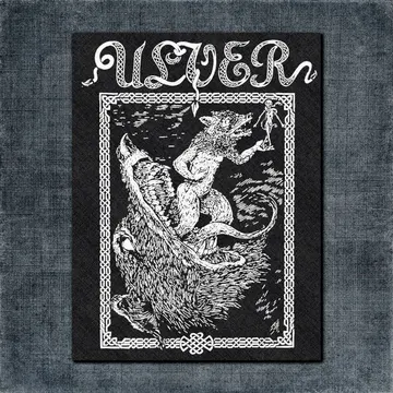 Ulver Wolves Back Patch, Ulver Wolves Artwork Big Back Patch