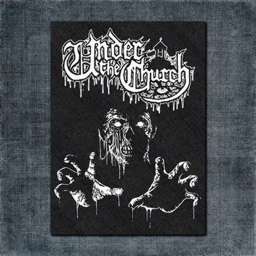 Under The Church Back Patch, Under The Church Logo Big Back Patch
