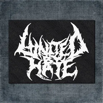 United by Hate Back Patch, United by Hate Logo Big Back Patch