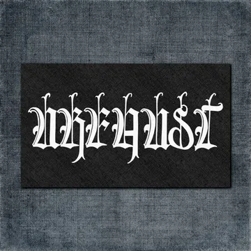 Urfaust Back Patch, Urfaust Logo Big Back Patch