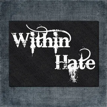 Within Hate Back Patch, Within Hate Logo Big Back Patch
