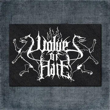Wolves of Hate Back Patch, Wolves of Hate Big Back Patch