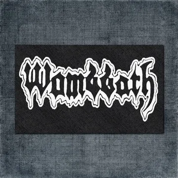 Wombbath Back Patch, Wombbath Logo Big Back Patch