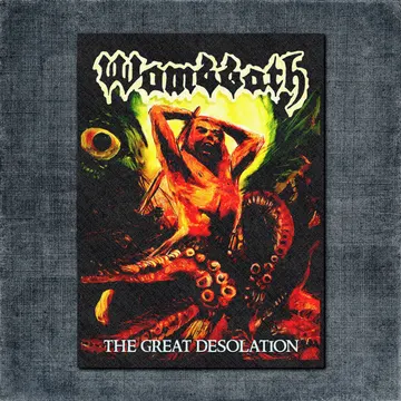 Wombbath Back Patch, Wombbath The Great Desolation Big Back Patch