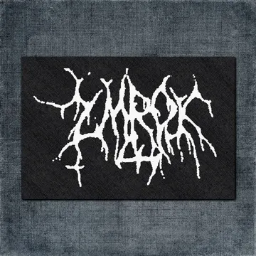 Zmrok Back Patch, Zmrok Logo Big Back Patch