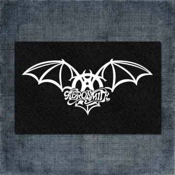 Aerosmith Back Patch, Aerosmith Bat Logo Big Back Patch