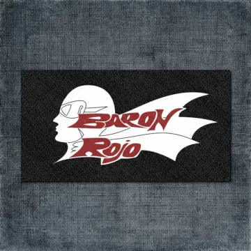 Barón Rojo Back Patch, Baron Rojo Logo Big Back Patch