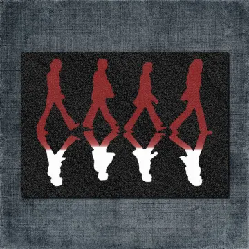 Beatles Abbey Road Back Patch, Beatles Abbey Road Logo Big Back Patch