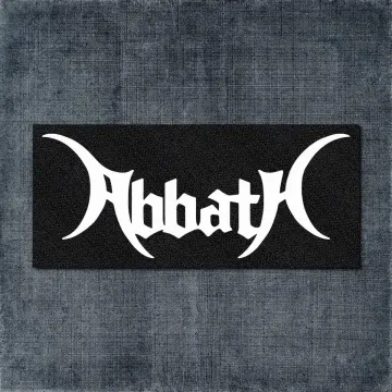 Abbath Back Patch, Abbath Band Logo Big Back Patch