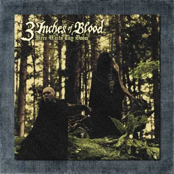 3 Inches Of Blood Back Patch, 3 Inches Of Blood Here Waits Thy Doom Big Back Patch