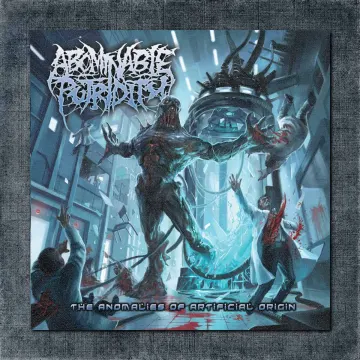 Abominable Putridity Back Patch, Abominable Putridity – The Anomalies of Artificial Origin Big Back Patch