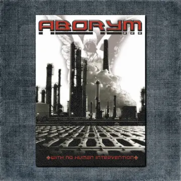 Aborym Back Patch, Aborym – With No Human Intervention Big Back Patch