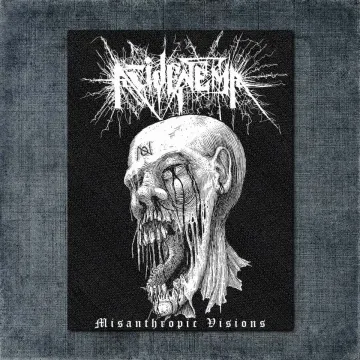 Acid Enema Back Patch, Acid Enema – Misanthropic Visions Artwork Big Back Patch