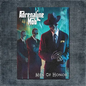 Adrenaline Mob Back Patch, Adrenaline Mob – Men of Honor Big Back Patch