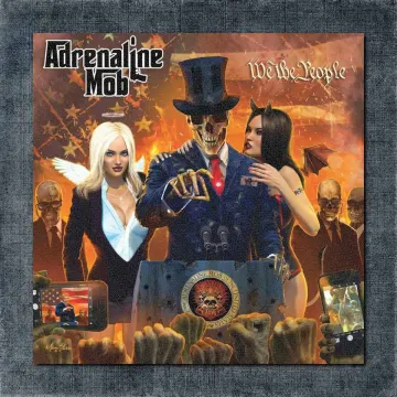Adrenaline Mob Back Patch, Adrenaline Mob – We the People Big Back Patch