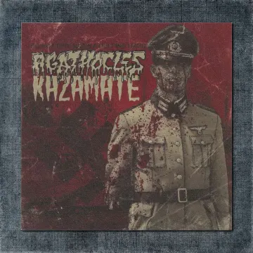 Agathocles, Kazamate Back Patch, Agathocles, Kazamate – Do Not Give Nazis A Helping Hand Big Back Patch