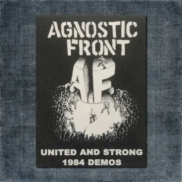 Agnostic Front Back Patch, Agnostic Front – United And Strong Big Back Patch