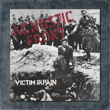 Agnostic Front Back Patch, Agnostic Front Victim In Pain 2 Big Back Patch