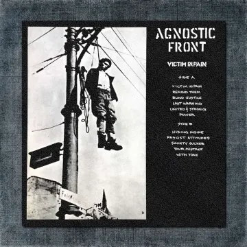 Agnostic Front Back Patch, Agnostic Front, Victim In Pain, 2 Big Back Patch