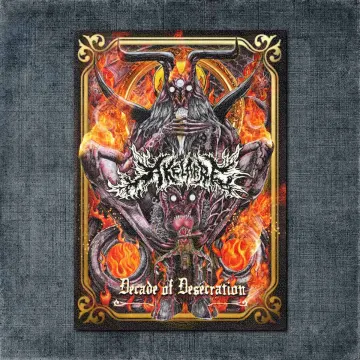 Akelarre Back Patch, Akelarre – Decade of Desecration Big Back Patch