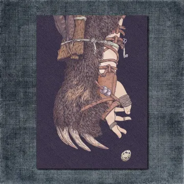 Alcest Back Patch, Alcest – Kodama Artwork Big Back Patch