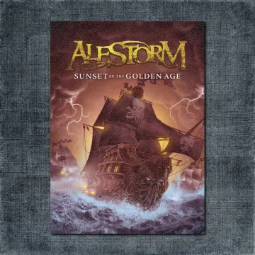 Alestorm Back Patch, Alestorm – Sunset on the Golden Age Big Back Patch