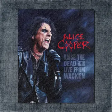 Alice Cooper Back Patch, Alice Cooper – Raise The Death Big Back Patch