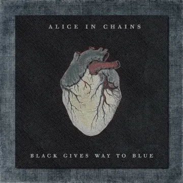Alice In Chains Back Patch, Alice In Chains – Black Gives Way to Blue Big Back Patch