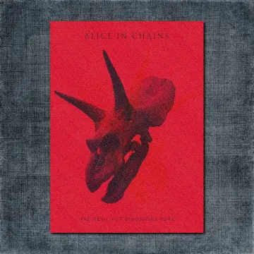 Alice in Chains Back Patch, Alice in Chains – The Devil Put Dinosaurs Here Big Back Patch