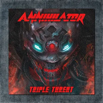 Annihilator Back Patch, Annihilator – Triple Treat Big Back Patch