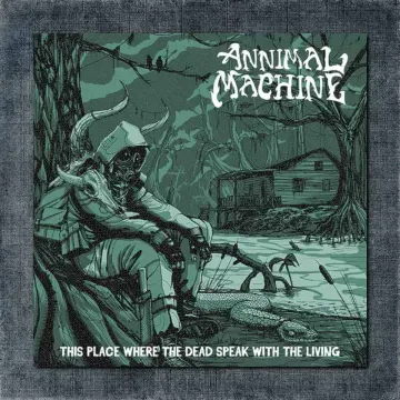Annimal Machine Back Patch, Annimal Machine, This Place Where The Dead Speak With The Living Big Back Patch,