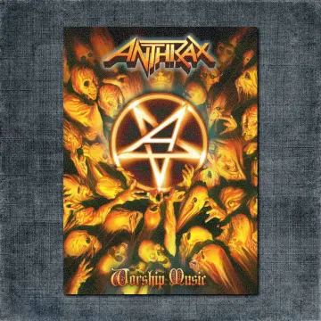 Anthrax Back Patch, Anthrax – Worship Music Big Back Patch