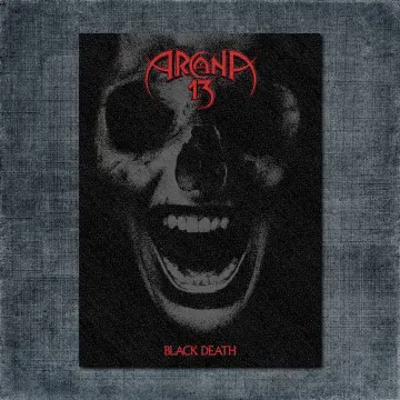 Arcana 13 Back Patch, Arcana 13 – Black Death Big Back Patch