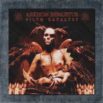 Arkhon Infaustus Back Patch, Arkhon Infaustus – Filth Catalyst Big Back Patch
