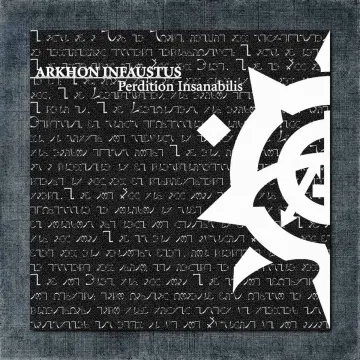 Arkhon Infaustus Back Patch, Arkhon Infaustus – Perdition Insanabilis Big Back Patch