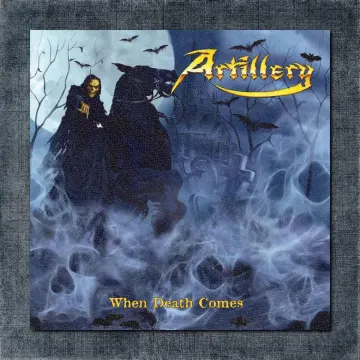 Artillery Back Patch, Artillery – When Death Comes Big Back Patch