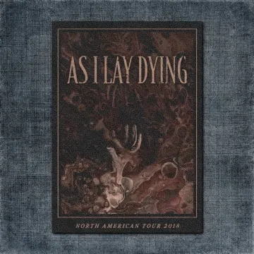 As I Lay Dying Back Patch, As I Lay Dying – North America Tour Big Back Patch