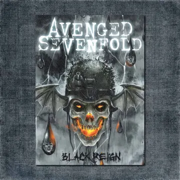 Avenged Sevenfold Back Patch, Avenged Sevenfold – Black Reign Big Back Patch