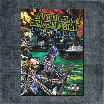 Avenged Sevenfold Back Patch, Avenged Sevenfold – Live In The LBC Big Back Patch