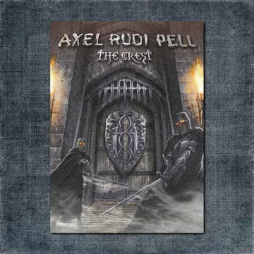 Axel Rudi Pell Back Patch, Axel Rudi Pell – The Crest Big Back Patch