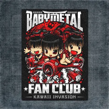 Baby Metal Back Patch, Baby Metal – Fan Club Big Back Patch