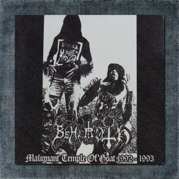 Behemoth Back Patch, Behemoth – Malignant Temple Of Goat Big Back Patch