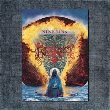 Besatt Back Patch, Besatt – Nine Sins Big Back Patch