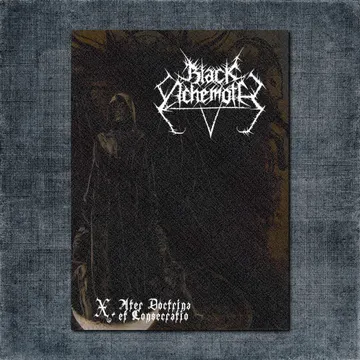 Black Achemoth Back Patch, Black Achemoth – X Ater Doctrina Big Back Patch