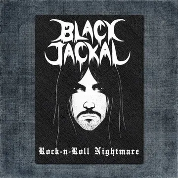 Black Jackal Back Patch, Black Jackal – Rock N Roll Nightmare Big Back Patch