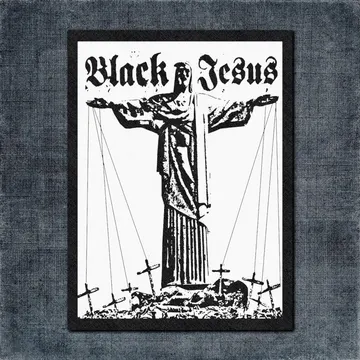 Black Jesus Back Patch, Black Jesus – Malevolence Rising Big Back Patch