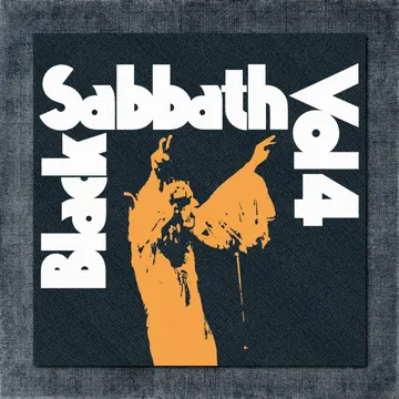 Black Sabbath Back Patch, Black Sabbath – Vol 4 Big Back Patch