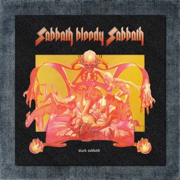Black Sabbath Back Patch, Black Sabbath, Sabbath Bloody Sabbath Big Back Patch