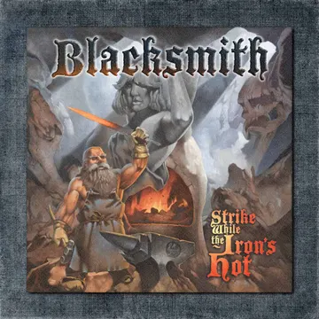 Blacksmith Back Patch, Blacksmith – Strike While the Iron’s Hot Big Back Patch